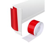 Vinyl Wall Base Baseboard Molding Trim 4" Flexible Self Adhesive Rubber Wall Base Moulding Trim Peel, 4 Inch X 20 Feet