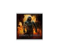 Vinyle album Disturbed Indestructible Édition standard LP Rock/Metal Noir/Orange