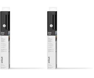 Vinyle Amovible Intelligent Cricut 33x91 cm 1 feuille (Noir) (Lot de 2)