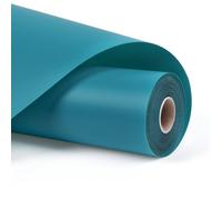 Vinyle autocollant permanent mat - LOKLIK - 30 5 x 180 cm - Teal - Dos PET transparent - Durable jusqu'à 5 ans