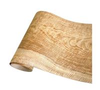 Vinyle autocollant, Placage de bois de santal jaune naturel, 0.25mm, 35x250cm, for bricolage, travail du bois, haut-parleur, guitare