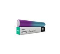 Cricut Vinyle permanent changeant de couleur activé par la chaleur – Lilas↔Turquoise – 30,5×61 cm