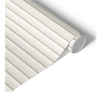 Vinyle décoratif Rayures blanc beige 50x100 Film meuble épuré papier adhésif rouleau décoratif mat décoration zen intérieur maison