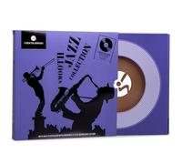 Vinyle en chocolat au lait "Jazz" - Disque en chocolat | Vinyle en chocolat | Cadeau mélomane | Cadeaux drôles de chocolats | Idée cadeau pour les mélomanes | Musicien | Fête des Pères