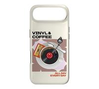 Vinyle et Café Toute la Journée Tous Les Jours Musik Cafè Coque pour iPhone Air