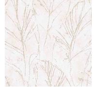 vinyle expansé 10321-02 papier peint intissé fleurs floral 0.53 x 10.05 m Erismann Evolution Beige