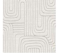 vinyle expansé 10461-02 papier peint intissé graphique 0.53 x 10.05 m Erismann Opus Beige