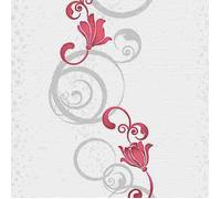 vinyle expansé 13287-20 papier peint intissé fleurs floral 0.53 x 10.05 m Erismann Bestseller blanc