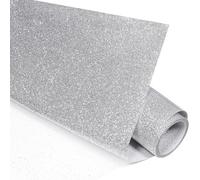 Vinyle Grenouille 25,5x155cm PU Transfert de chaleur en vinyle scintillant Argent