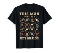 Vinyle humoristique avec inscription « This Man Is Not Old Hes » T-Shirt