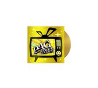 Vinyle - iam8bit Persona 4 Golden 1 LP édition dorée métallique Pochette découpée Drew Wise