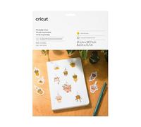 Cricut Printable Vinyl A4 Set de films Largeur de coupe 29.7 cm or