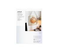 Cricut - Vinyle imprimable A4 - Transparent - 12 feuilles