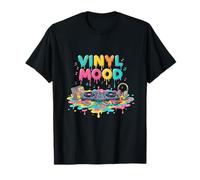 Vinyle Mood Retro DJ Turntable Cassette Aesthetic T-Shirt