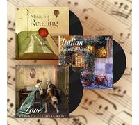 Vinyle Musique pour la lecture : Musique pour lire, Musique classique - Vinyle Love : Musique classique romantique - Vinyle Musique classique italienne : Vivaldi, Corelli, Verdi, Puccini