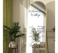 Vinyle Personnalisé Mariage Miroir Autocollant, Bienvenue À Notre Décoration De Réception De Mariage, Autocollants Personnalisés