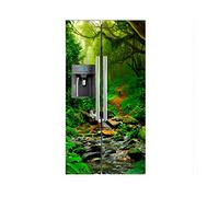 Vinyle réfrigérateur américain Sentier et Rio forêt | Plusieurs dimensions | Autocollants de réfrigérateur économiques et élégants | Vinyle réfrigérateur 91x177cm