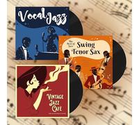 Vinyle Vocal Jazz : Billie Holiday, Ella Fitzgerald, Louis Armstrong, Nat King Cole - Vinyle Vintage Jazz Café - Vinyle The Best of Jazz : Swing Tenor Sax