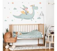 Vinyles enfants enfants - Le dragon magique et le chevalier bleu - T4 - Géant