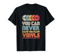 Vinyls, collectionneur de disques DJ rétro, Old Skool Vinyl Lovers T-Shirt