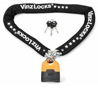 VINZ Makalu Antivol Moto ART4 | Cadenas de chaîne ø11mm | Certification Art 4 | Verrou de Scooter, vélo électrique & E-Scooter | 120-300 cm (120 cm)