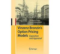 Vinzenz Bronzin's Option Pricing Models