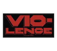 Vio-Lence - Vio-Lence Patch Band Logo Nouveau Officiel Noir Woven Sew On Size One Size