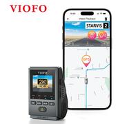 VIOFO A119MINI-2 Dash Cam 2K 60FPS Voiture DVR Commande Vocale 5GHZ WAP FI et GPS Enregistreur Vidéo pour Voitures embarqué Parking Mode