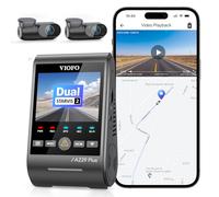 VIOFO A229 Plus 2K+2K+1080P 3CH Dashcam, STARVIS 2 HDR, Wi-FI 5GHz, GPS