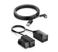 VIOFO OP100 OBD-II Type C Câble d'alimentation continu pour mode stationnement 24 h, câble de 6 m