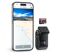VIOFO VS1 Mini Dashcam, 1440p/2K HDR, capteur STARVIS 2, Carte SD 32 Go Gratuite, Wi-FI 5 GHz, Commande vocale, GPS, Vision Nocturne 2.0, Mode stationnement 24h/24, 512 Go Max.