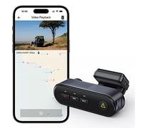VIOFO WM1 2K Dash Cam Vorne STARVIS Sensor, Verstecktes Design, Wi-FI App Steuerung, 2560 x 1440P Dash Camera für Auto, GPS Eingebaut, WDR Autokamera, Sprachausgabe