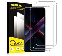 Viojrlra Lot de 3 Verre Trempé Pour Xiaomi POCO X7 Pro 5G, Film Protection écran, Dureté 9H Glass, Ultra Résistant Vitre Protecteur, Clarté HD, sans Bulles, Anti-Rayures