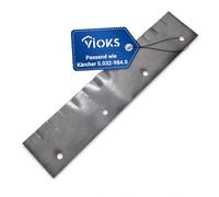 VIOKS 1 lèvre en caoutchouc de rechange pour balai Kärcher 5.032-984.0 50329840 - Joint de fond pour balai Kärcher S650 S550 S500