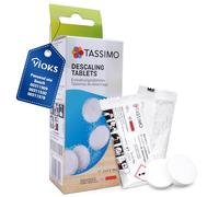 VIOKS 4x Tablettes de détartrage de Remplacement pour Bosch Siemens 00311530 311909 00311909 Détartrant pour Machine à Café - Tablettes de Détartrage Anti-Calcaire pour Tassimo TCZ6004 Machine à