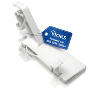 VIOKS Charnière de porte droite de rechange pour AEG Electrоlux 2231128014 - Charnière de porte pour rabat de compartiment congélateur - Clapet du compartiment congélateur dans le congélateur, le