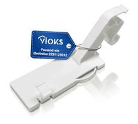 VIOKS Charnière pour rabat de compartiment congélateur gauche de rechange pour AEG Electrоlux 2231129012 - Charnière de porte - Clapet de compartiment congélation dans le congélateur - Réfrigérateur