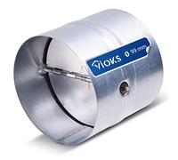 VIOKS Clapet anti-retour - Raccord pour tuyaux et tuyaux - Raccord : 100 mm - Pour hotte, climatiseur ou sèche-linge