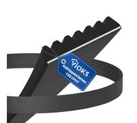 VIOKS Courroie Trapézoïdale Striée 1951PH7 1951H7 - Remplacement Pour Whirlpool Bauknecht 481235818156, AEG 150612403/9, Fagor 57X2351 - Courroie d'Entraînement Pour Séchoir à Linge