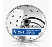 VIOKS Disque de râpe fin de rechange pour robot de cuisine DeLònghi AW22011001