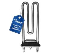 VIOKS Élément chauffant de rechange 230 V 1700 W pour Indesit Ariston Hotpoint C00094715 Whirlpоol 482000022781 avec ouverture pour limiteur de température pour machine à laver et sèche-linge
