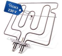 VIOKS Élément Chauffant de Rechange 230 V - pour Barbecue - Accessoire de Chauffage - Spirale chauffante pour Fours et cuisinières