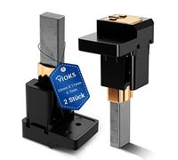 VIOKS Ensemble de balais de charbon 2x charbons de moteur de rechange pour Dyson DC05 DC07 DC08 32mm X 11mm X 7mm avec support pour charbons de moteur d'aspirateur