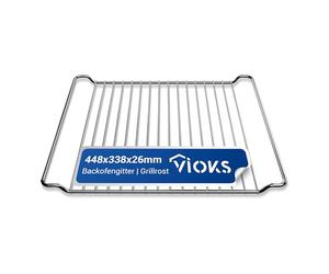 VIOKS Grille de cuisson 448 x 340 mm de rechange pour four à remous 481245819334 GRD001 - Grille pour four/cuisinière et accessoires de four
