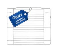 VIOKS Grille de cuisson de rechange pour four Amica 8056826 | Grille de four en métal - 430 x 375 mm - Pour cuisinière