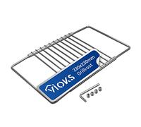 VIOKS Grille de cuisson extensible en acier inoxydable 230-400 mm pour four, grille de cuisson, grille extensible pour four