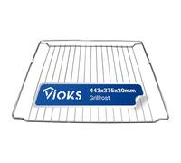 VIOKS Grille de four, 443 x 375 x 20 mm, de rechange, pour Whirlpool 481010657433 Indesit C00325927