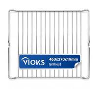 VIOKS Grille de four 46 x 37 cm de rechange pour Teka 83115003 83116219 | Grille de four pour four Teka Prima Thor