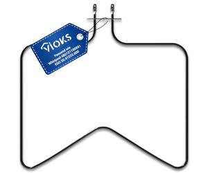 VIOKS Heizung Heizelement Backofen Herd Ofen Umluftheizung Herd Heizung Leistung: 1150 W Herd Heizung: Unterhitze wie Bauknecht 480121100591