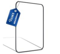 VIOKS - Joint de porte en caoutchouc 480x360 mm avec 4 crochets de rechange pour Miele Imperial 6432220 4696921, Quelle 02846905 2846905 - Joint d'étanchéité pour four, joint de porte de four, joint